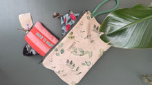 Carica l'immagine nel visualizzatore di Gallery, Gocce pochette Mini (idrorepellente) - Foglie
