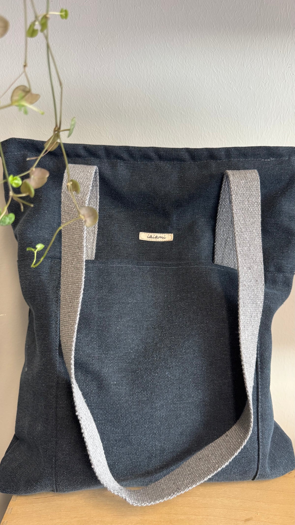 Tote Bag Tamalito - Navy /  Roselline (Hanbok)