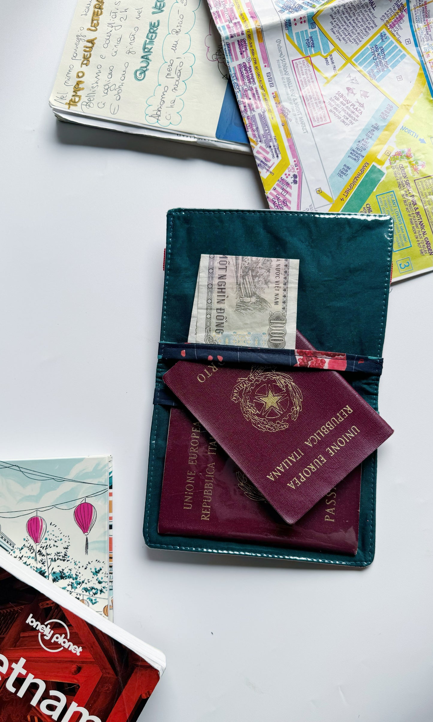 Porta Passaporto - Melograno