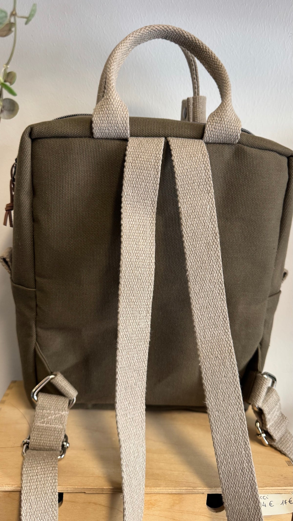 Zaino Tamalito (mini) - Verde Oliva/Pavone (Nippori)