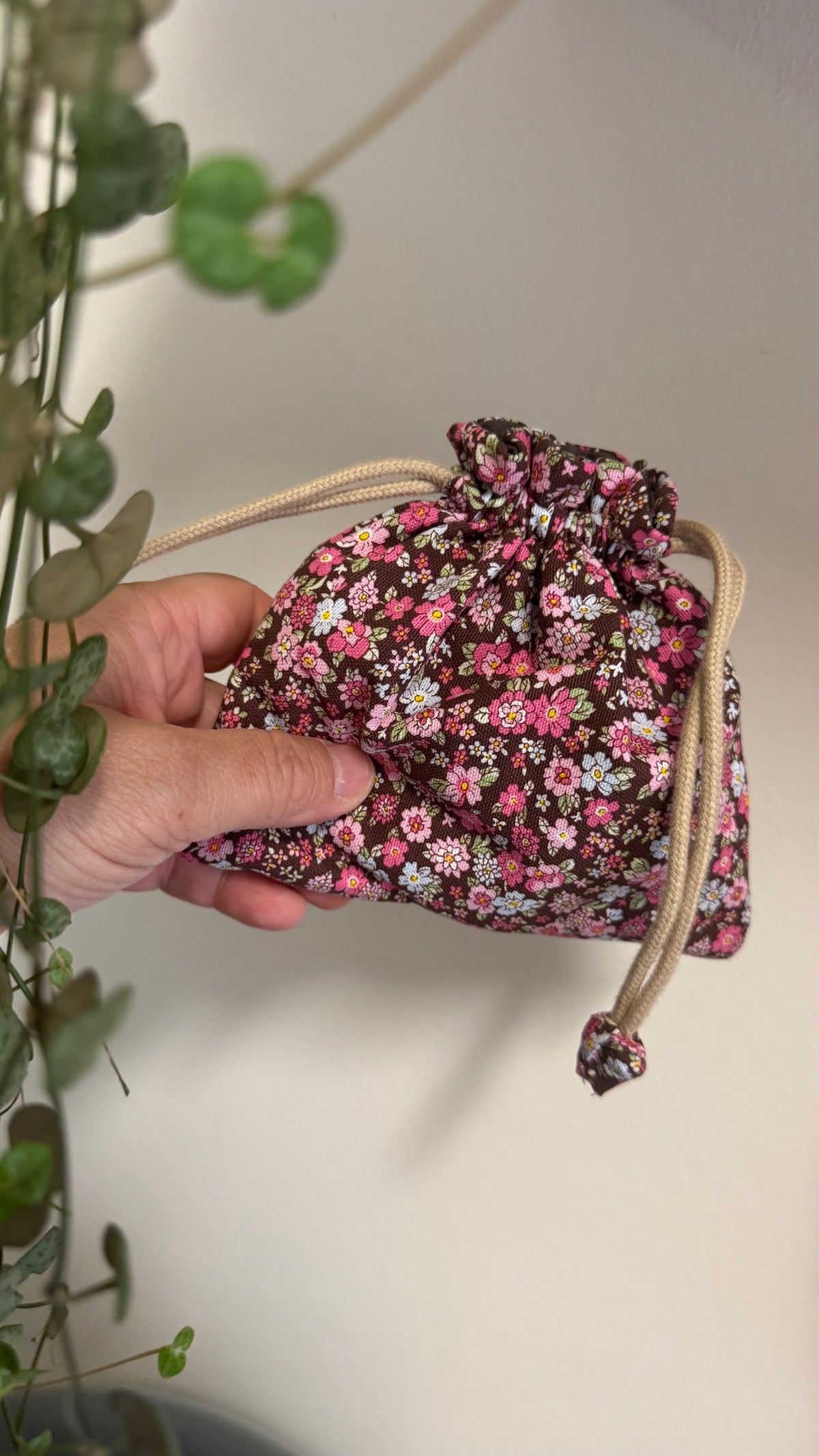 Sacchetto Nuvola - Fiorellini Rosa (HANBOK)