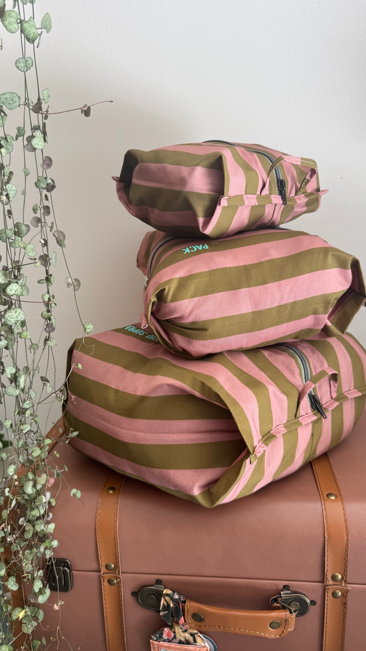 Pack & Go (Travel organizer) - Set Tokyo (Stripes)