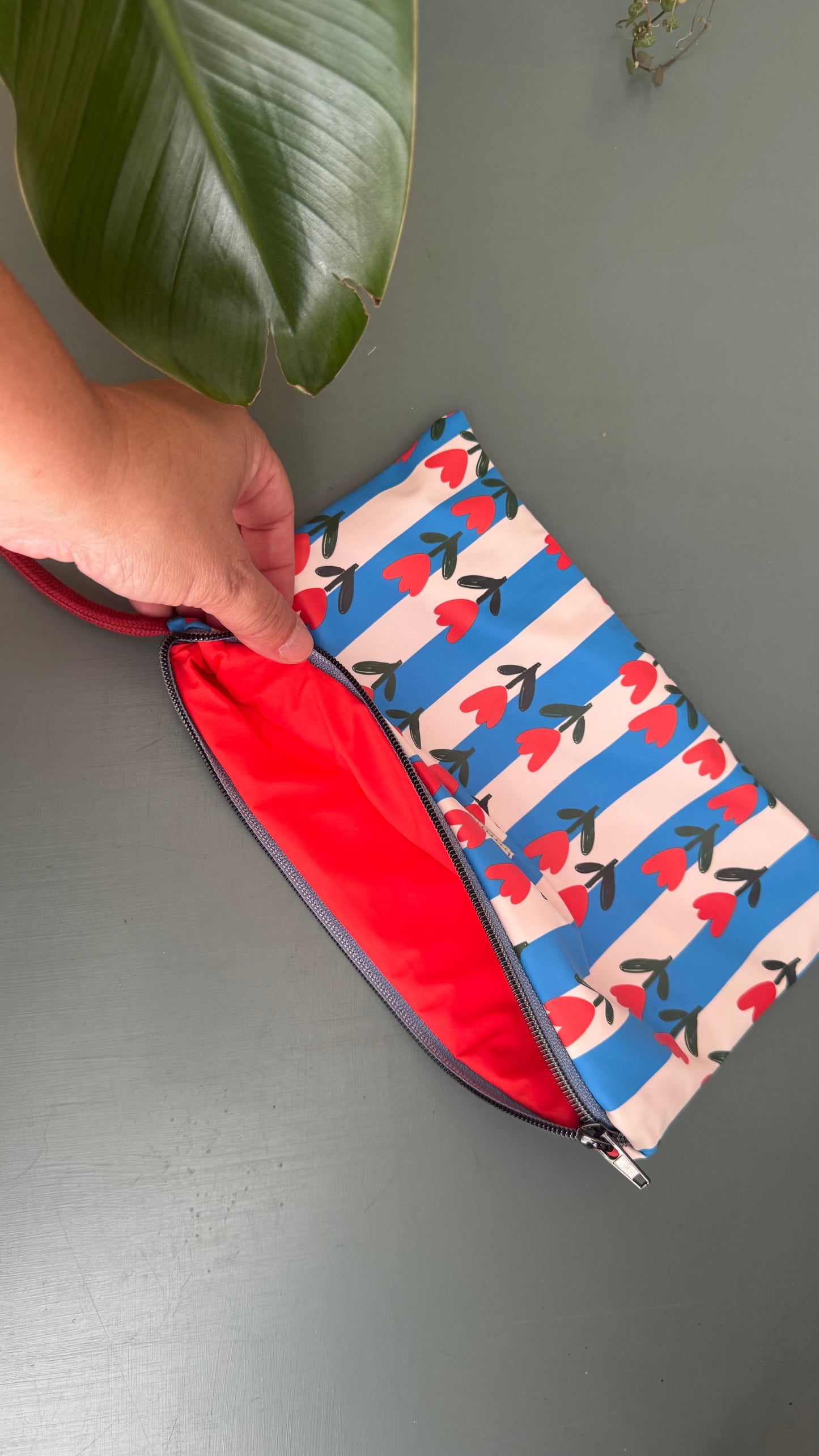 Gocce pochette Mini (idrorepellente) - Tulipani
