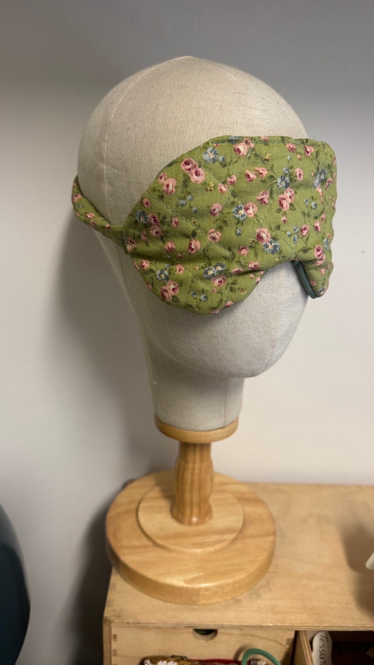Nuvola (sleep mask) - Fiorellini Verde (Hanbok)
