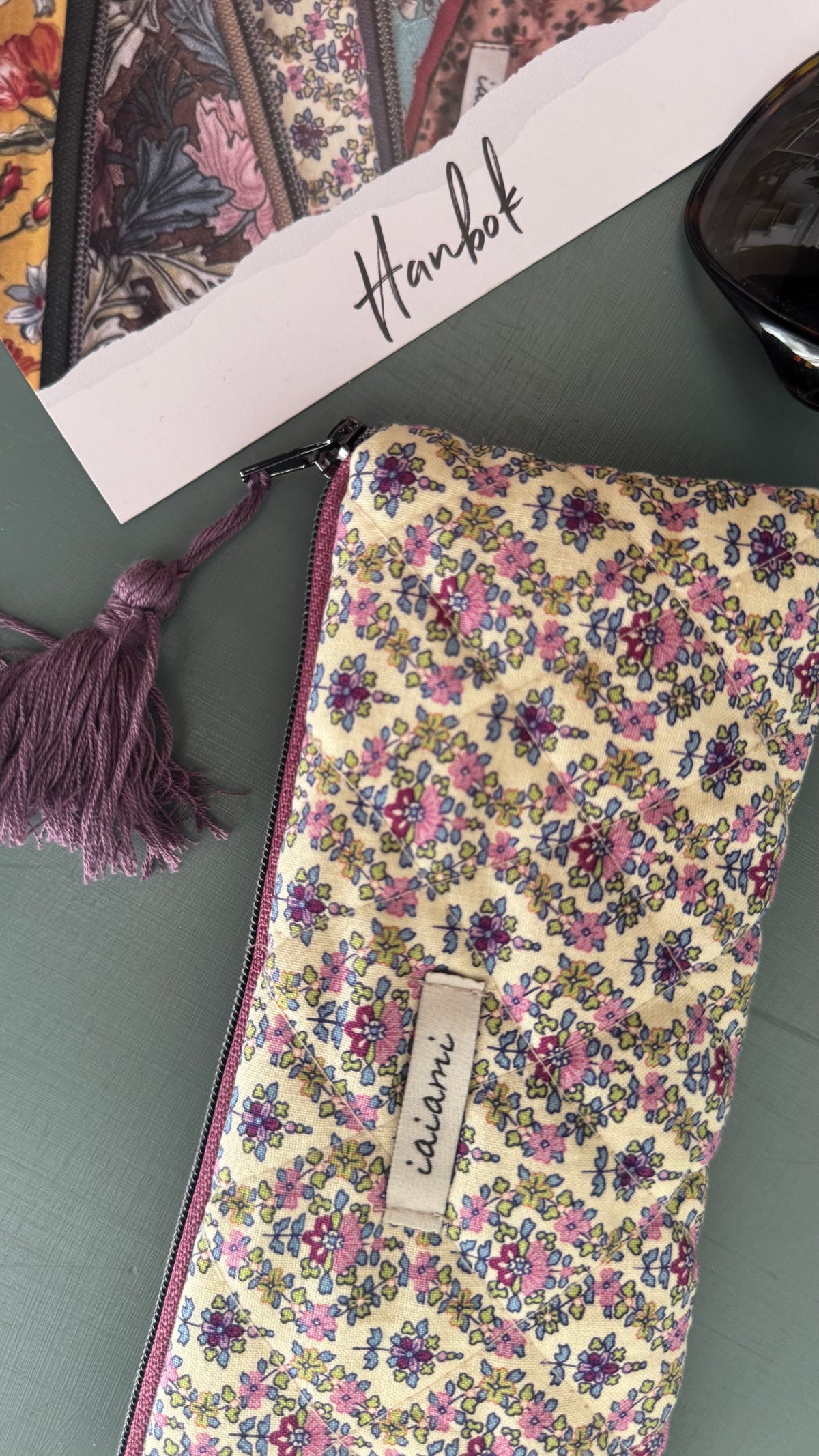 Astuccio trapuntato (Porta occhiali) - Bom (Hanbok)