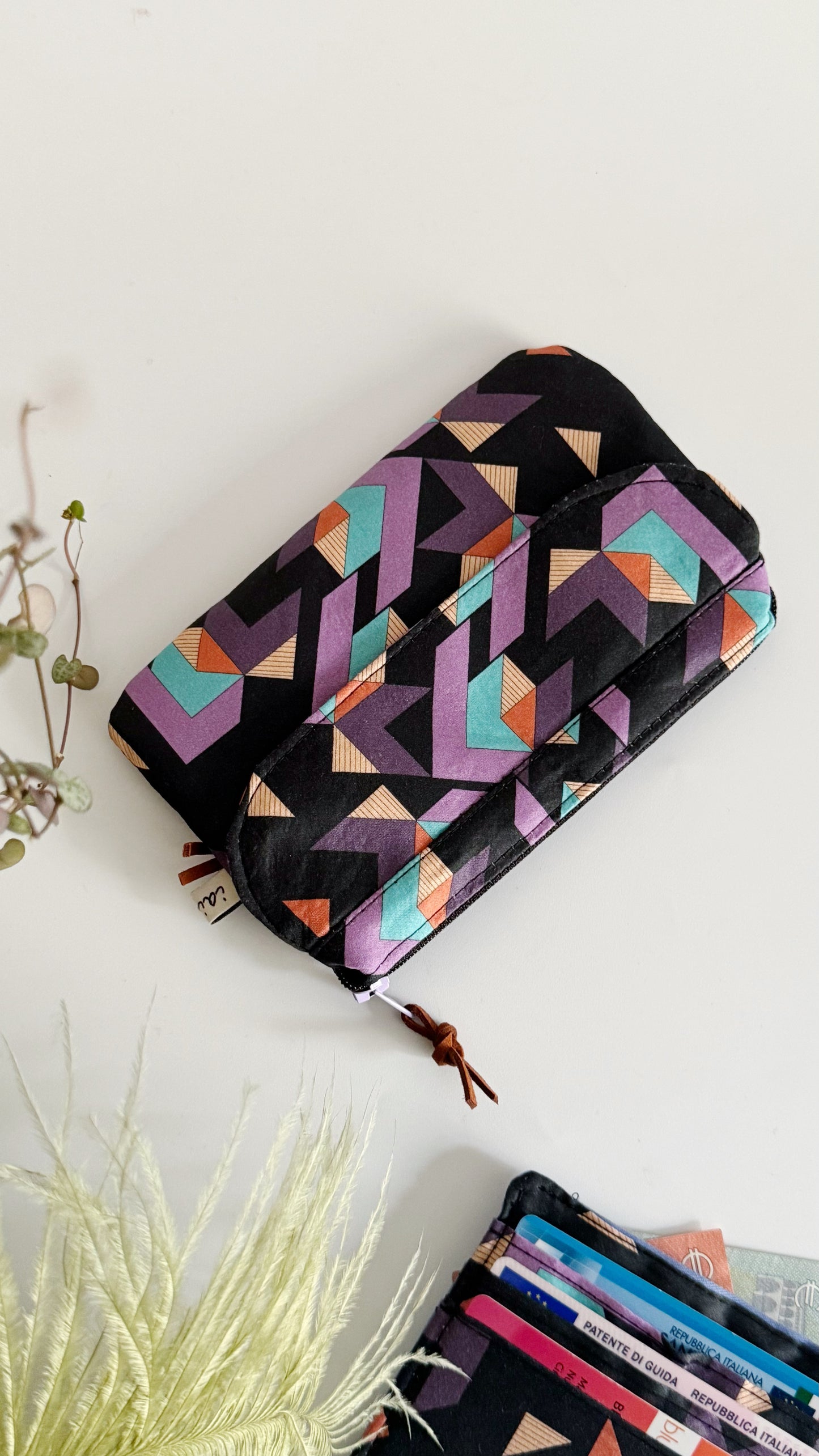 Pocket Pochette con tasca (Mini) - Tangram