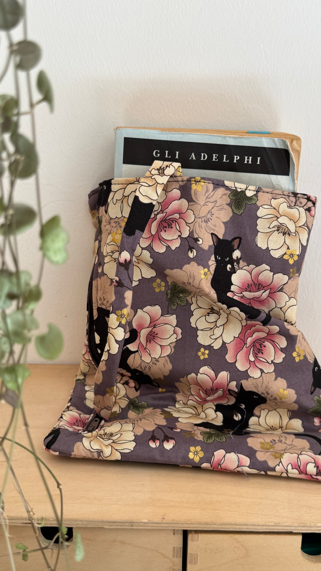 Custodia per libri (Maxi) - Gatto Nero (Nippori)