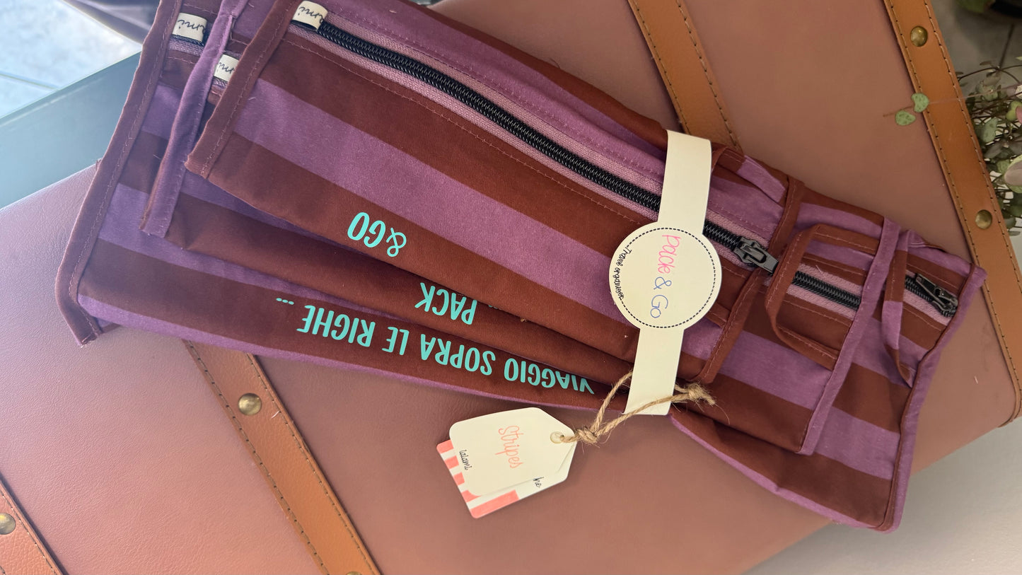 Pack & Go (Travel organizer) - Set Barcellona (Stripes)