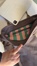 Carica l'immagine nel visualizzatore di Gallery, Tote Bag Tamalito - Grigio /Verde &amp; rosa (Stripes)
