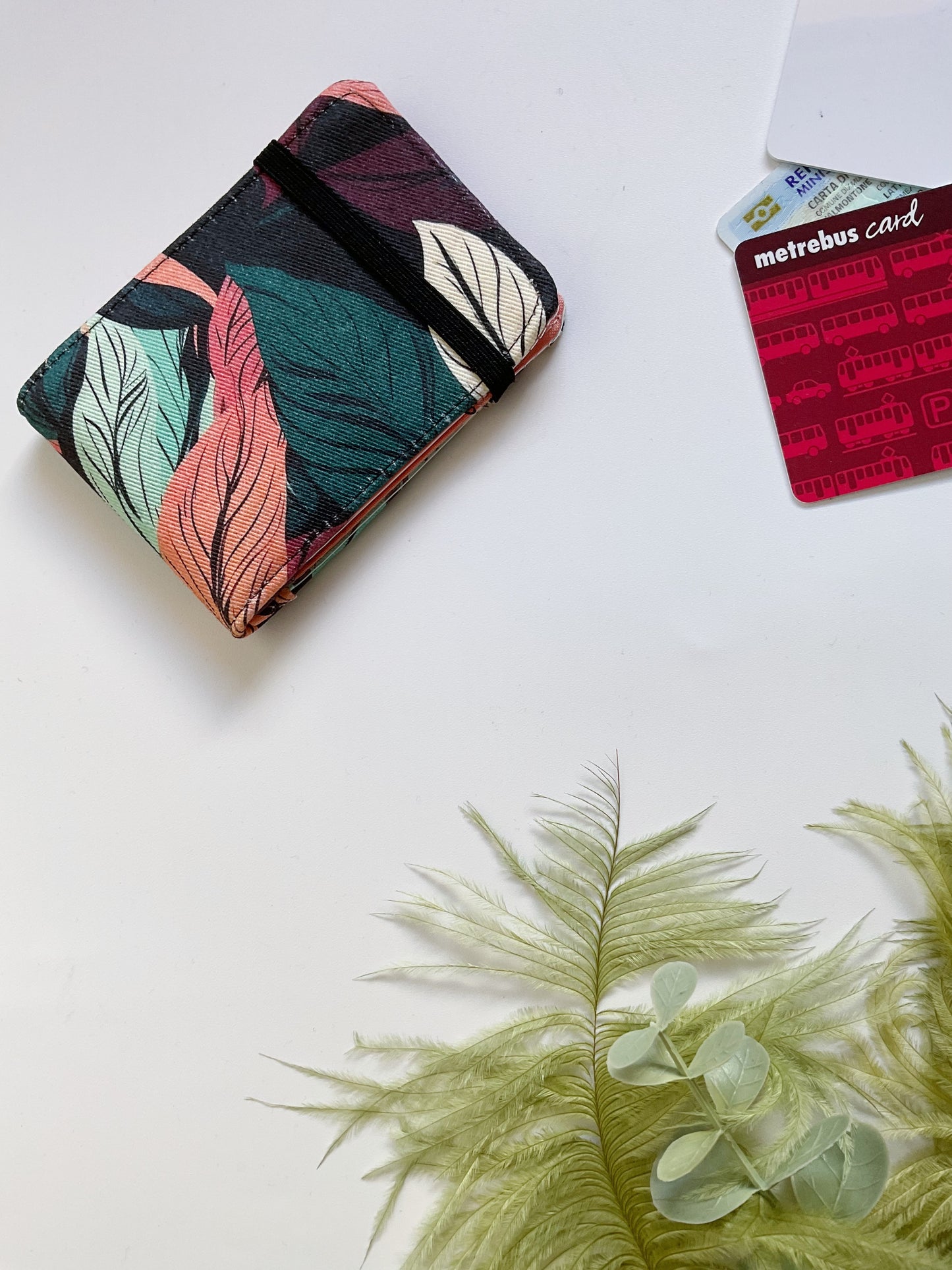 Pocket card  - Foglie