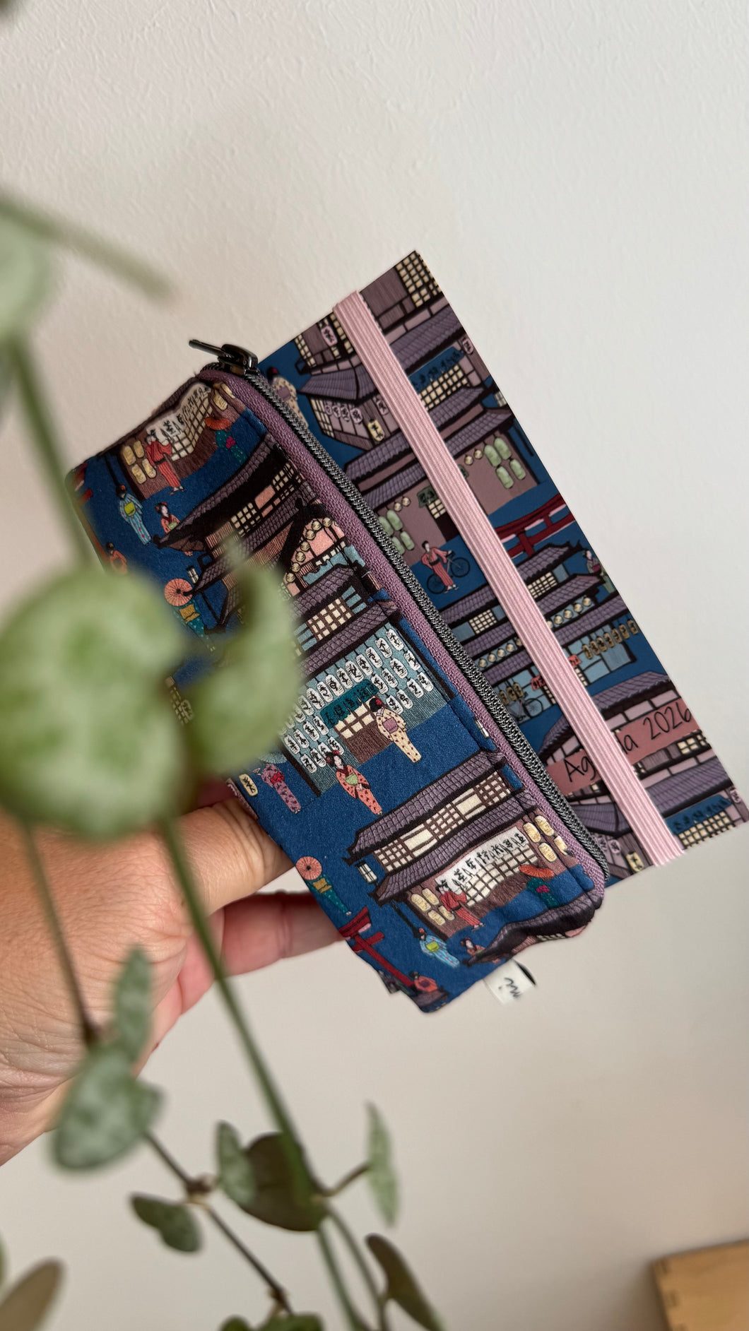 Astuccio con elastico per agende Pocket (mini mini) No per formato A5 - Shitamachi