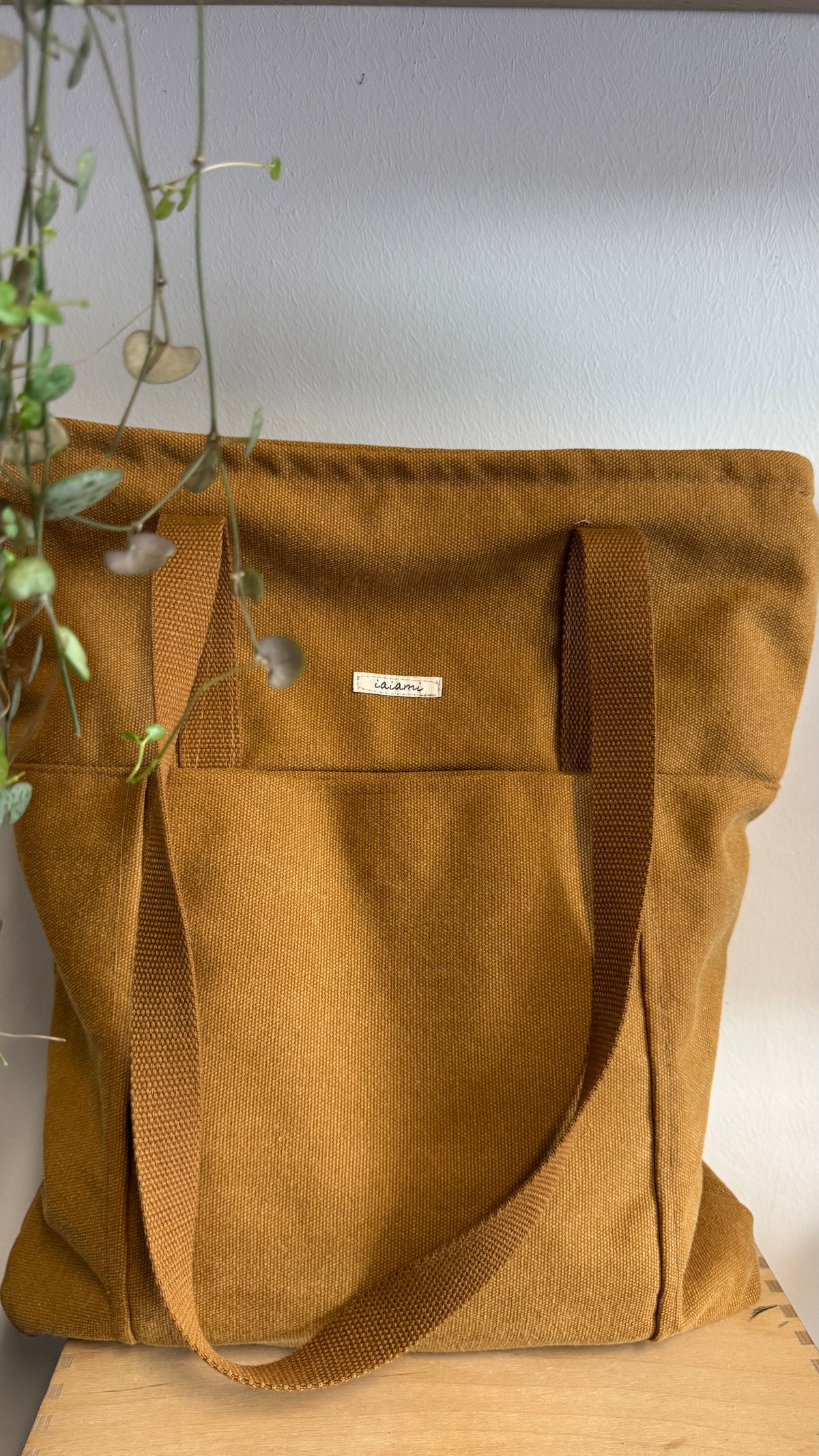 Tote Bag Tamalito - Curry /  Gingko Light