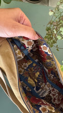 Carica l'immagine nel visualizzatore di Gallery, Moon Bag - khaki /Blue dorato (Nippori)
