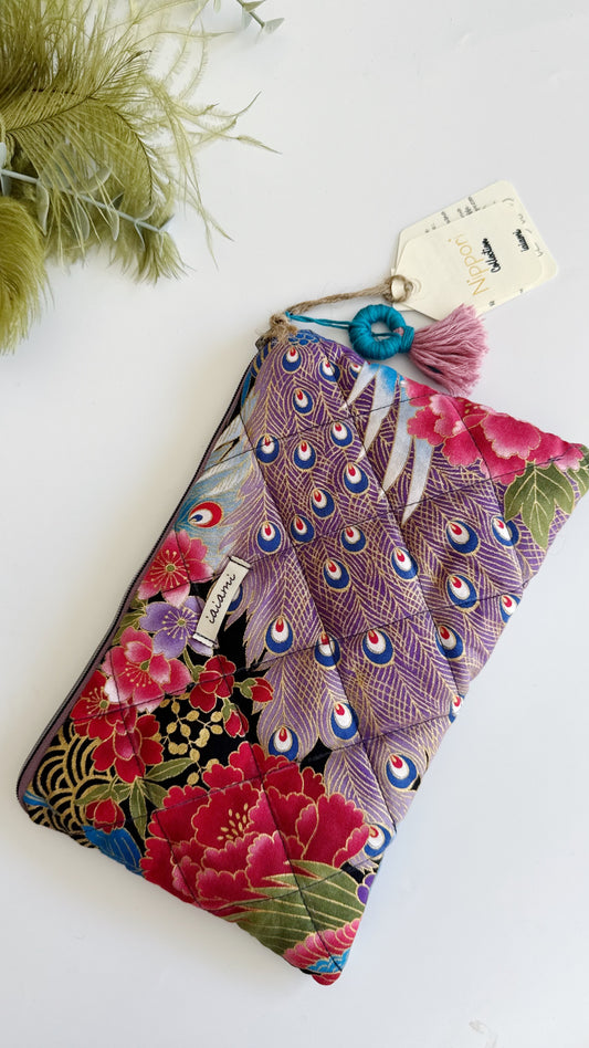 Pochette trapuntata - Pavone 1 (Nippori)