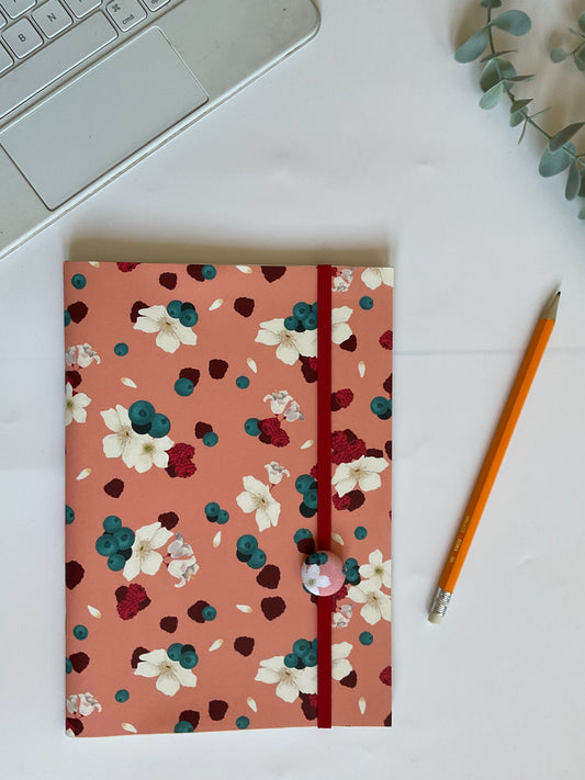 Quaderno Maxi + Segnalibro (Lamponi e Mirtilli)