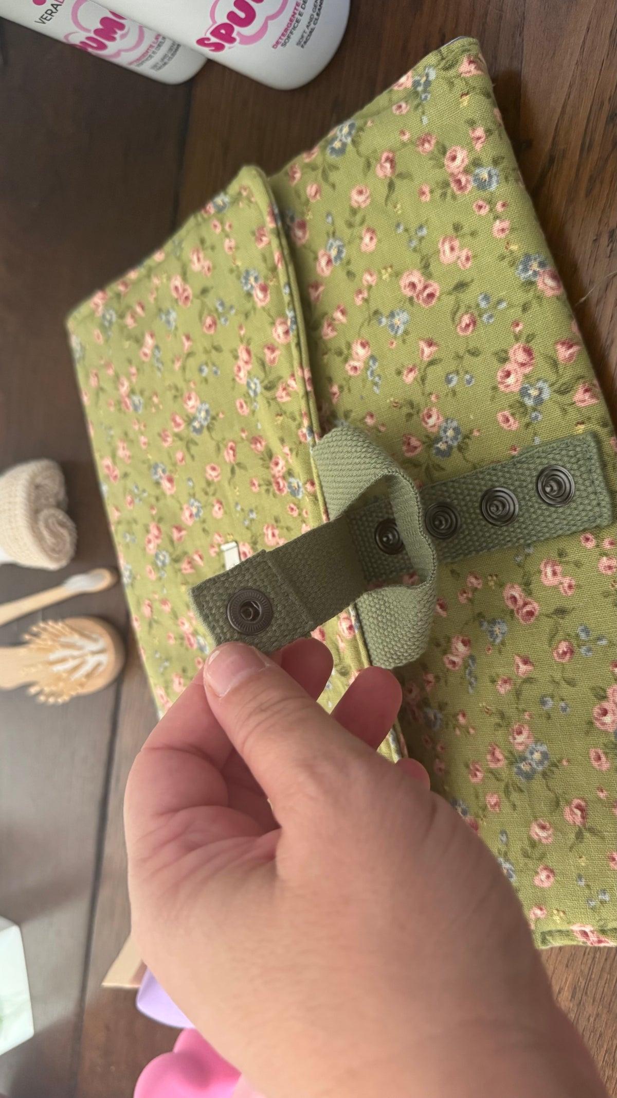 Beauty Burrito MAXI- Fiorellini Verde (HANBOK)