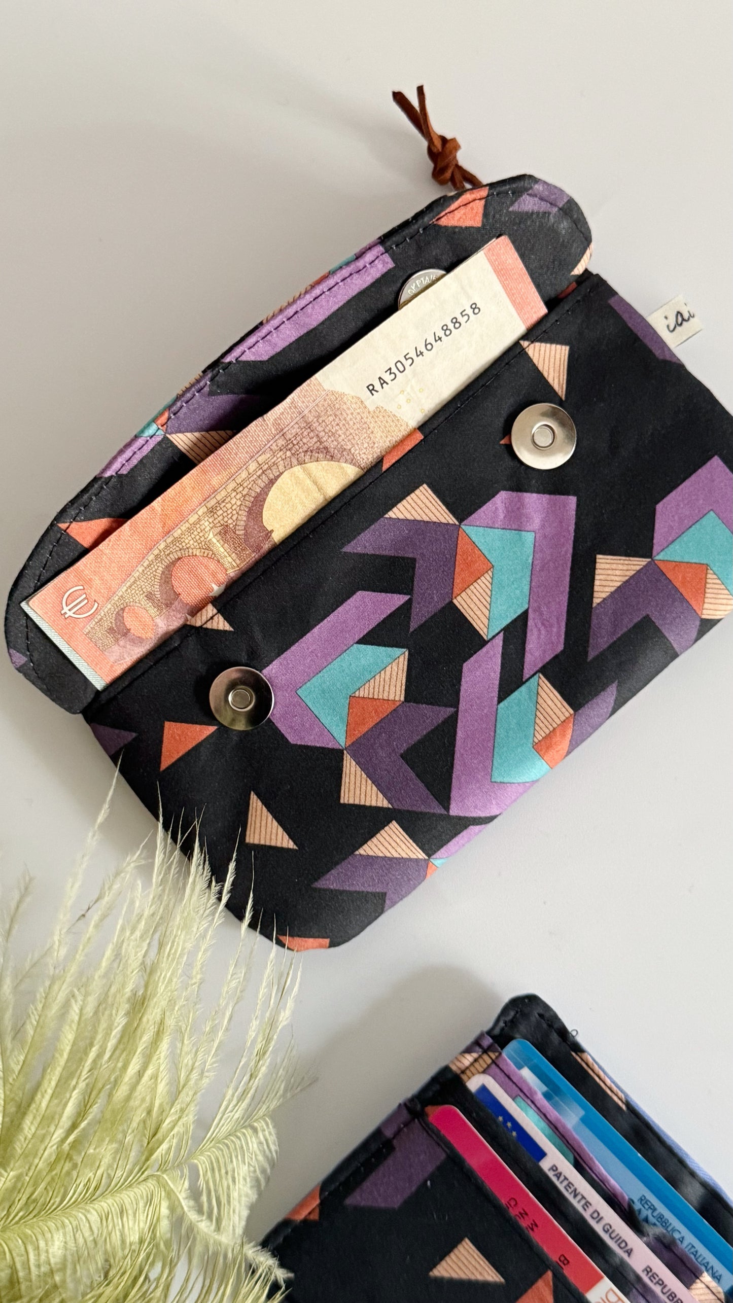 Pocket Pochette con tasca (Mini) - Tangram