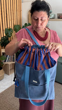 Carica l'immagine nel visualizzatore di Gallery, Borsa Mare - Azzurro Jeans
