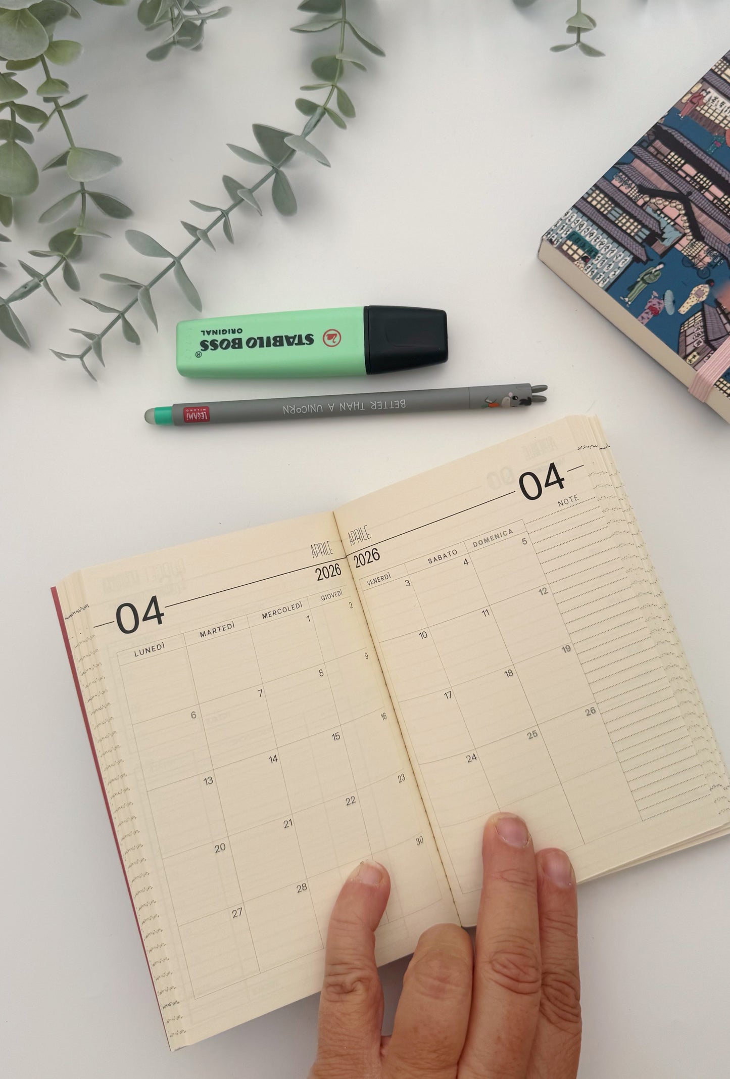 Agenda giornaliera - Gingko