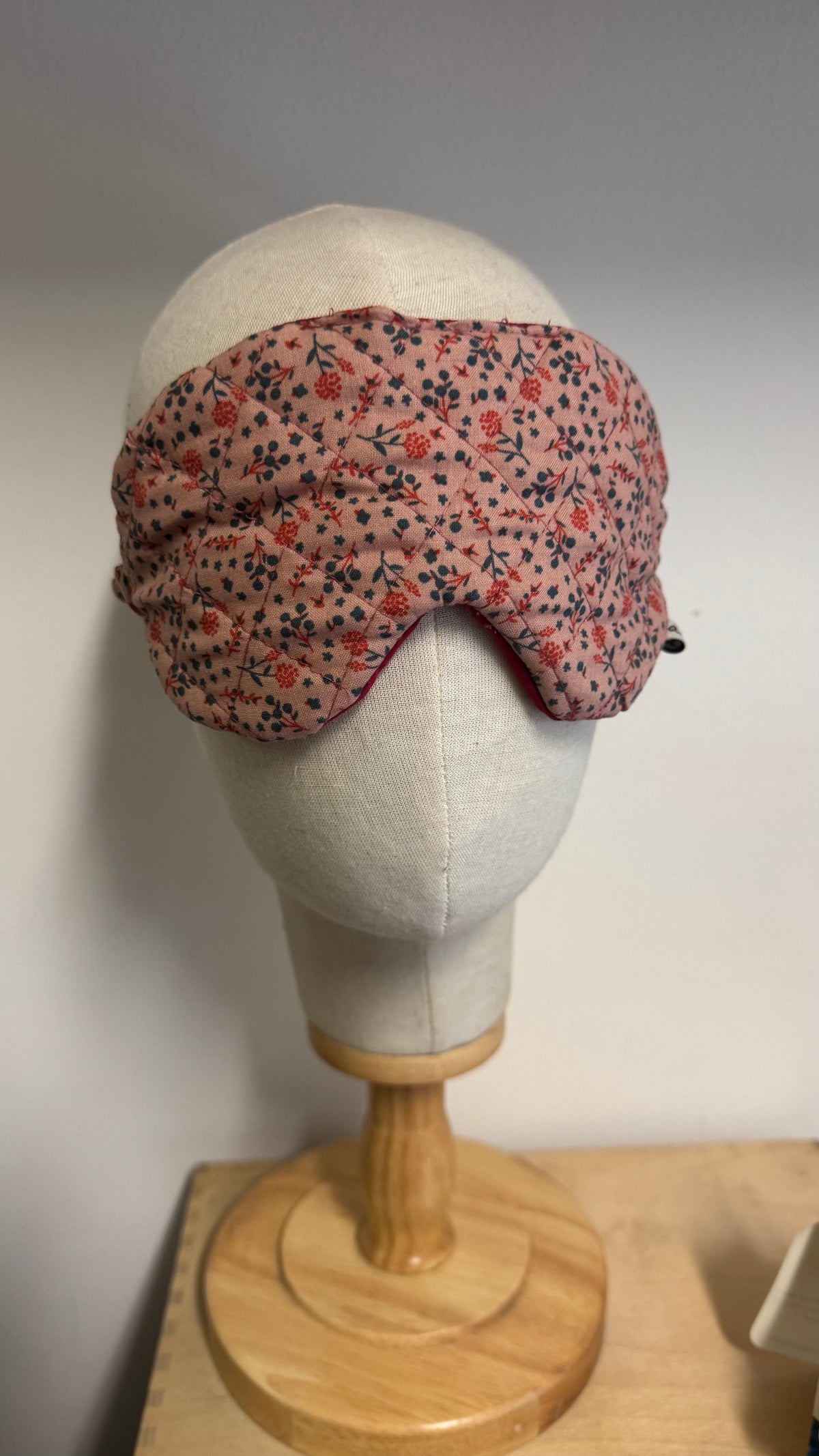 Nuvola (sleep mask) - Fiorellini e foglie verdi (Hanbok)