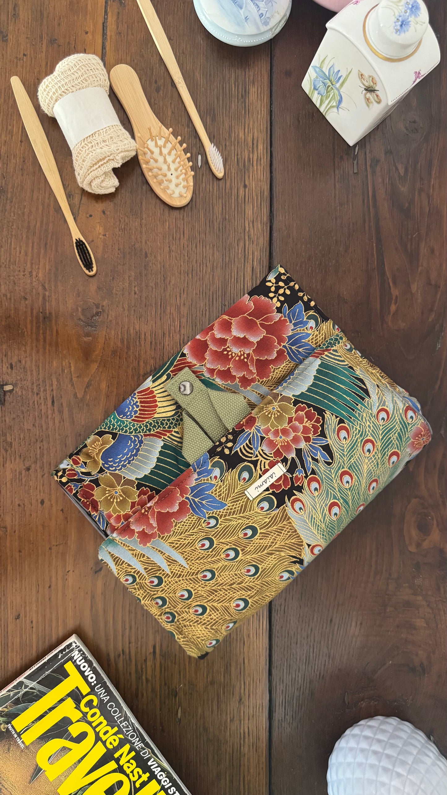Beauty Burrito MAXI- Airone Verde Oro (Nippori)