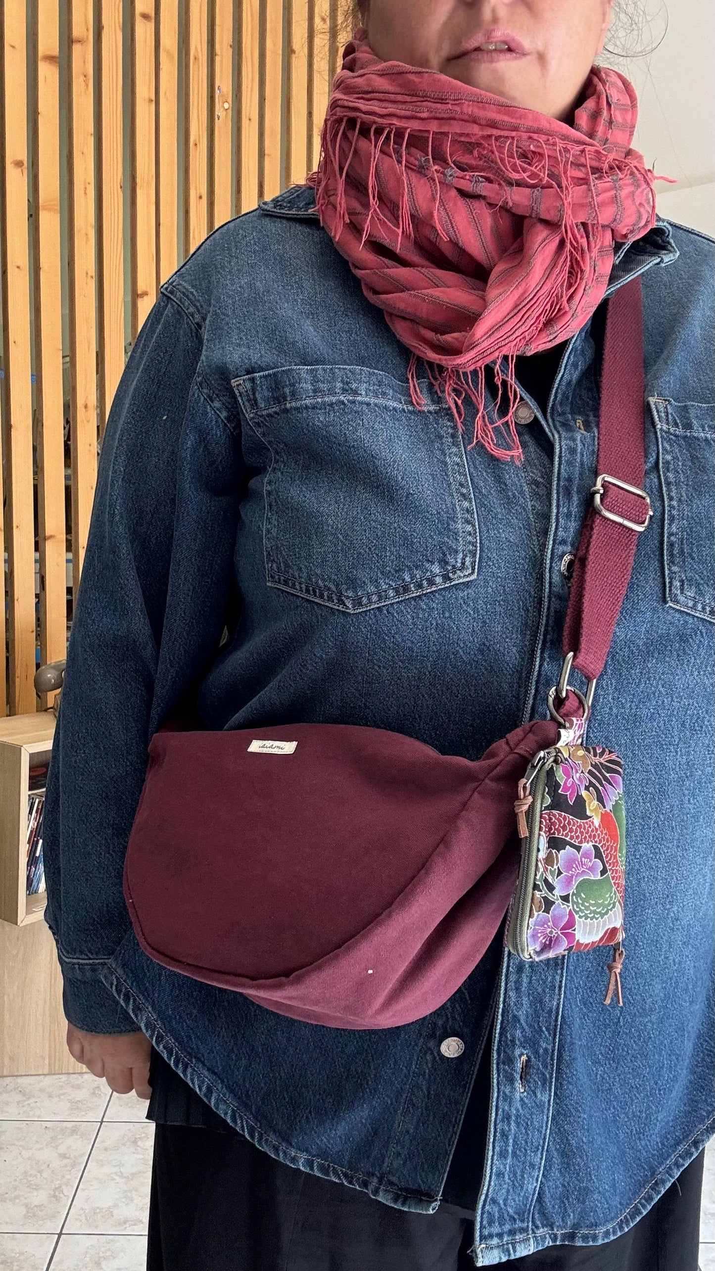 Moon Bag - Bordeaux/Airone (Nippori)