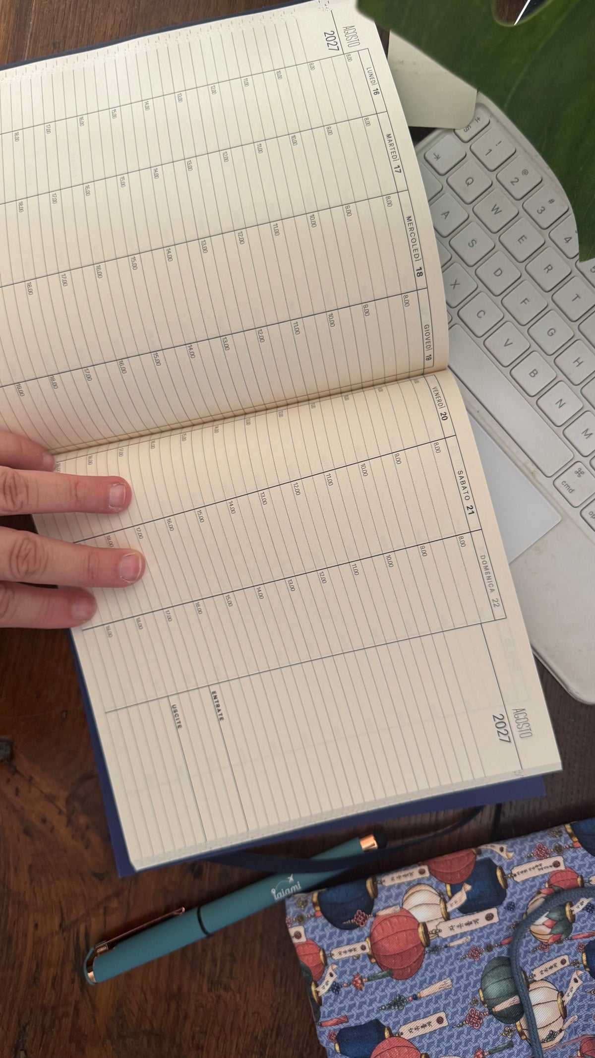 Agenda settimanale - Sowon