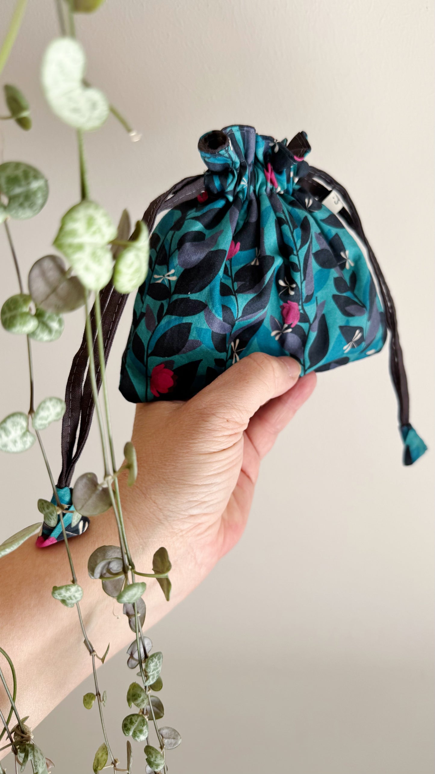 Nuvola (sleep mask) - Libellule turchese