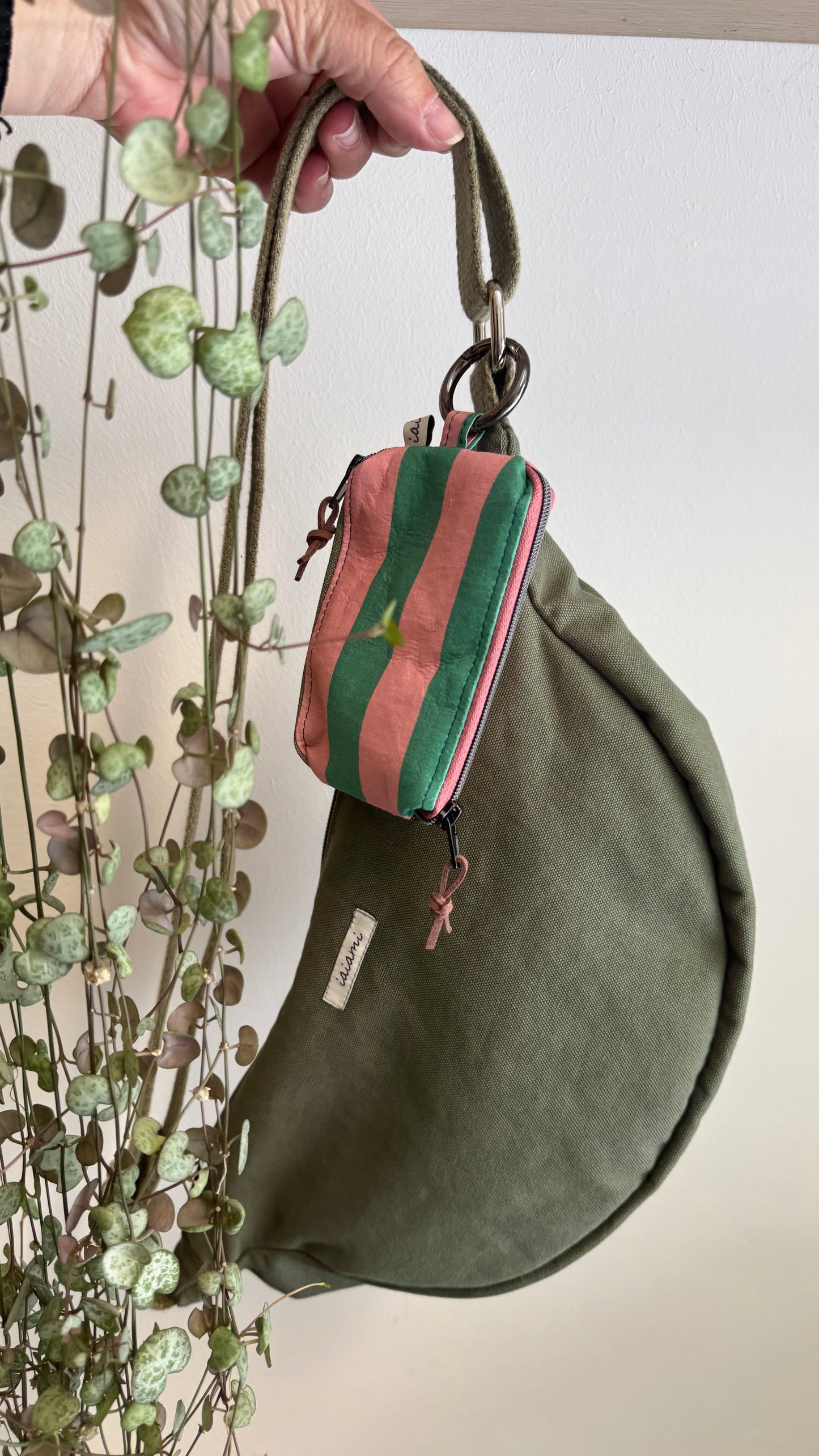 Duetto - Righe rosa e verde (Stripes)