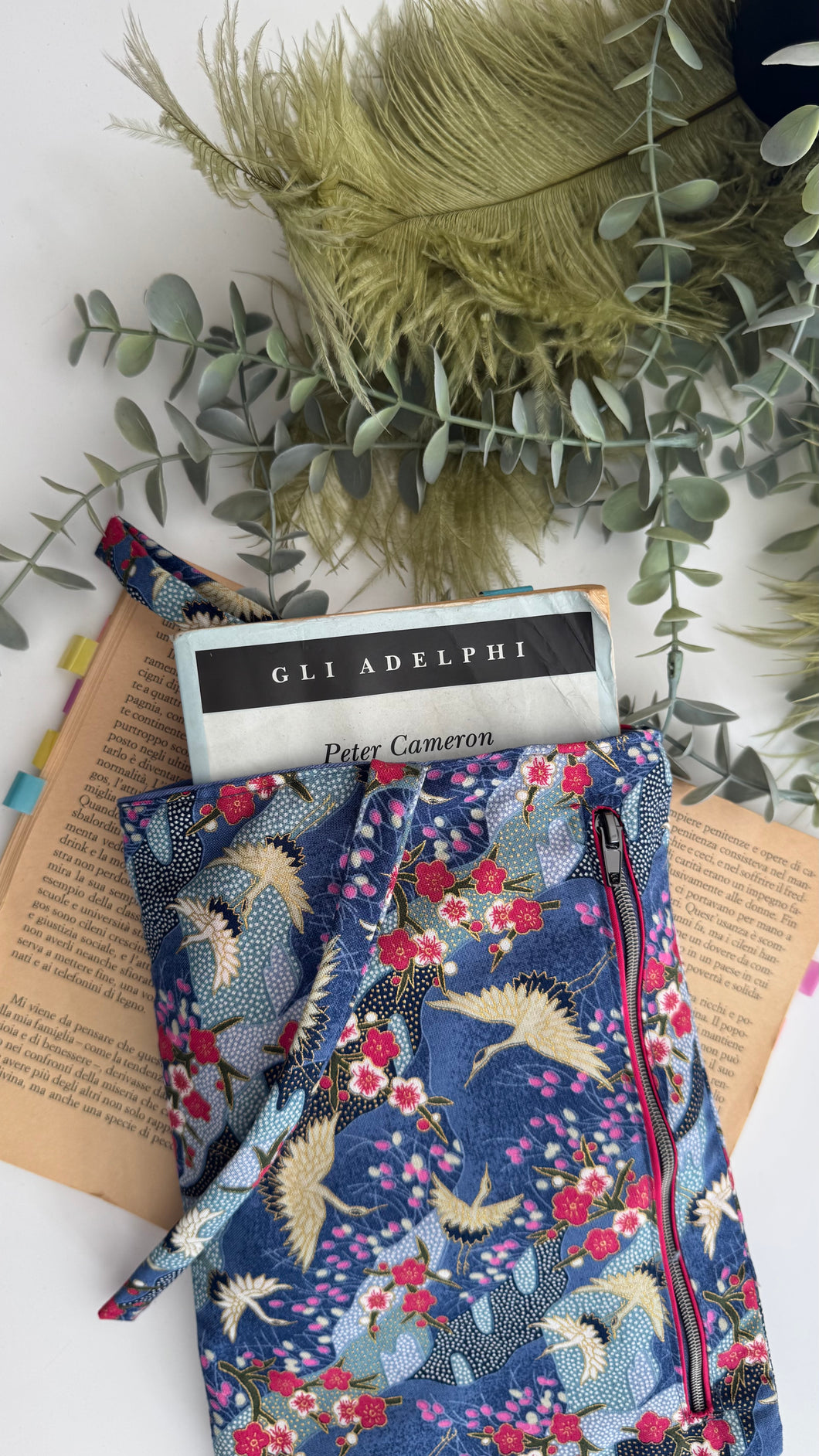 Custodia per libri (standard) - Blue (Nippori)