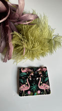 Load image into Gallery viewer, Pocket Pochette (Mini) + Porta Tessere - Fenicotteri
