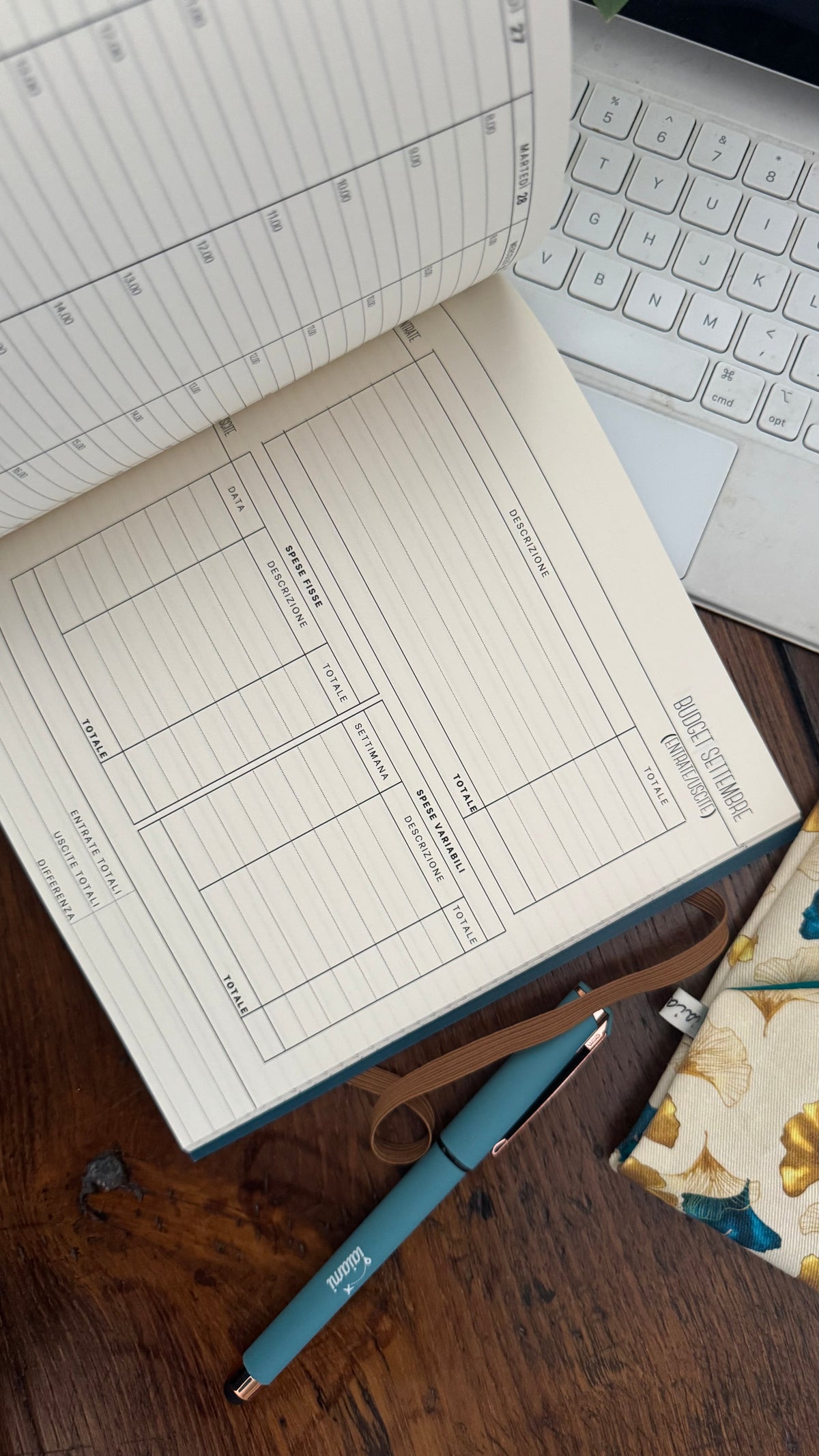 Agenda settimanale - Gingko Light