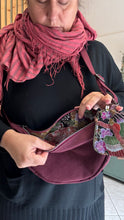 Carica l'immagine nel visualizzatore di Gallery, Moon Bag - Bordeaux/Airone (Nippori)
