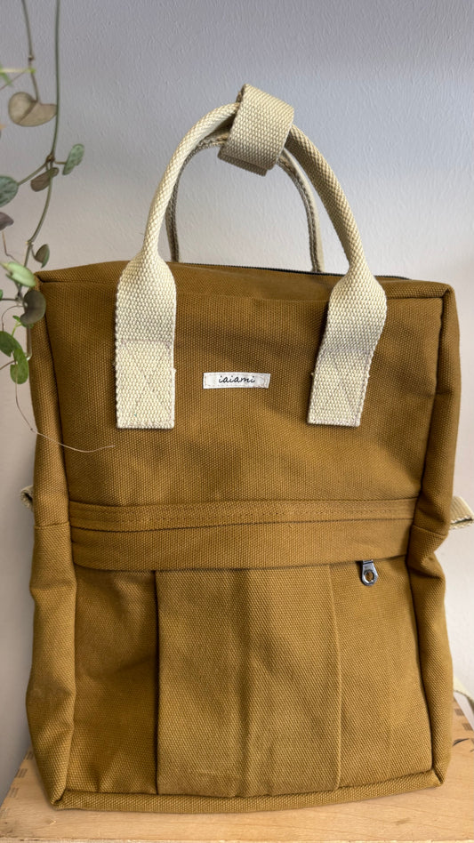 Zaino Tamalito (mini) - Curry/Ciliegie (Hanbok)