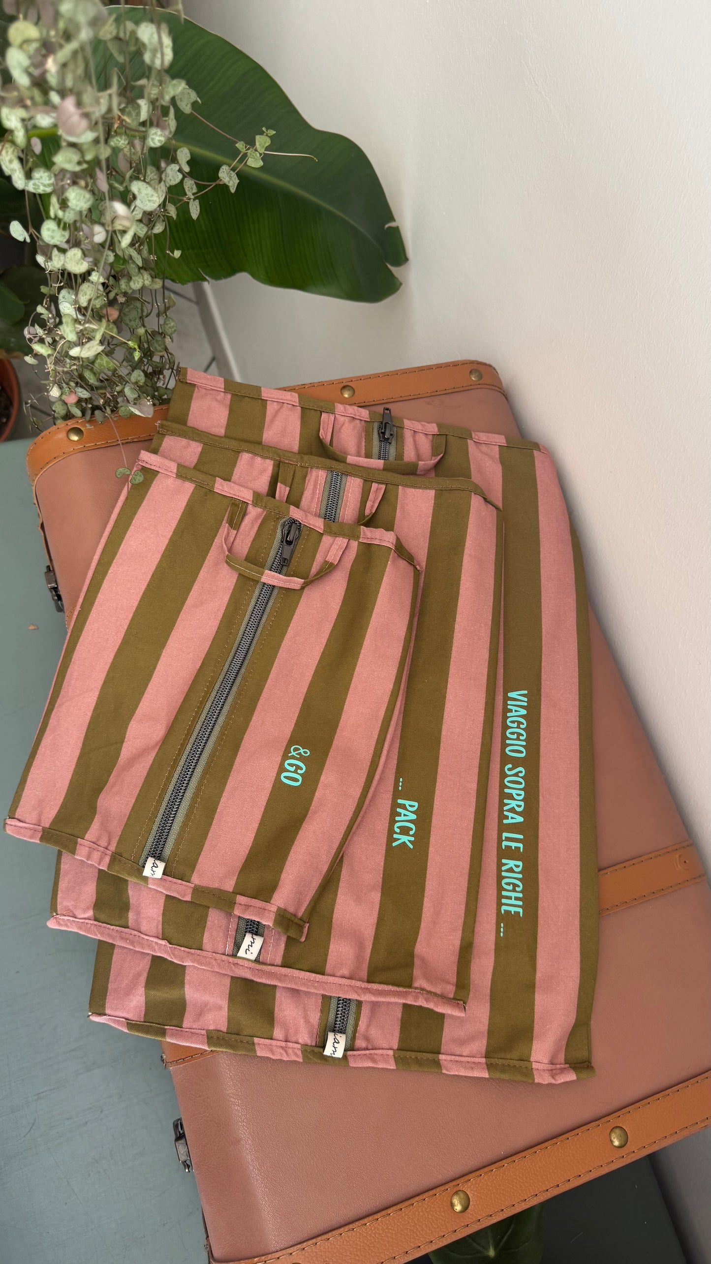 Pack & Go (Travel organizer) - Set Tokyo (Stripes)