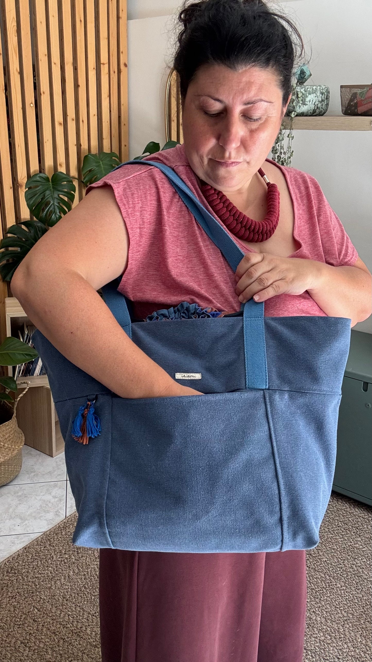 Borsa Mare - Azzurro Jeans