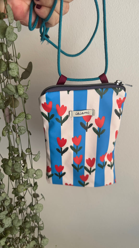 Porta cellulare Gocce (idrorepellente) - Tulipani
