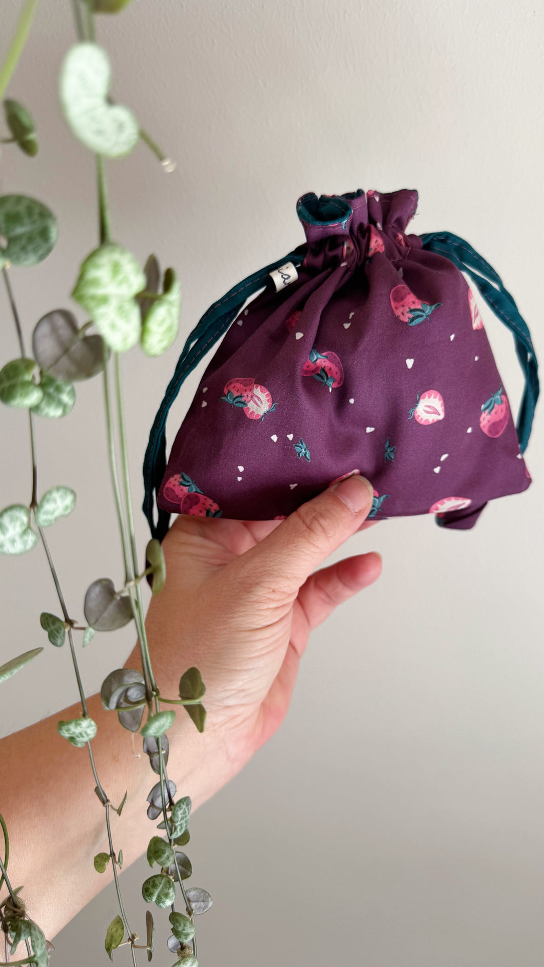 Set Nuvola (sleep Mask + sacchetto) - Fragole