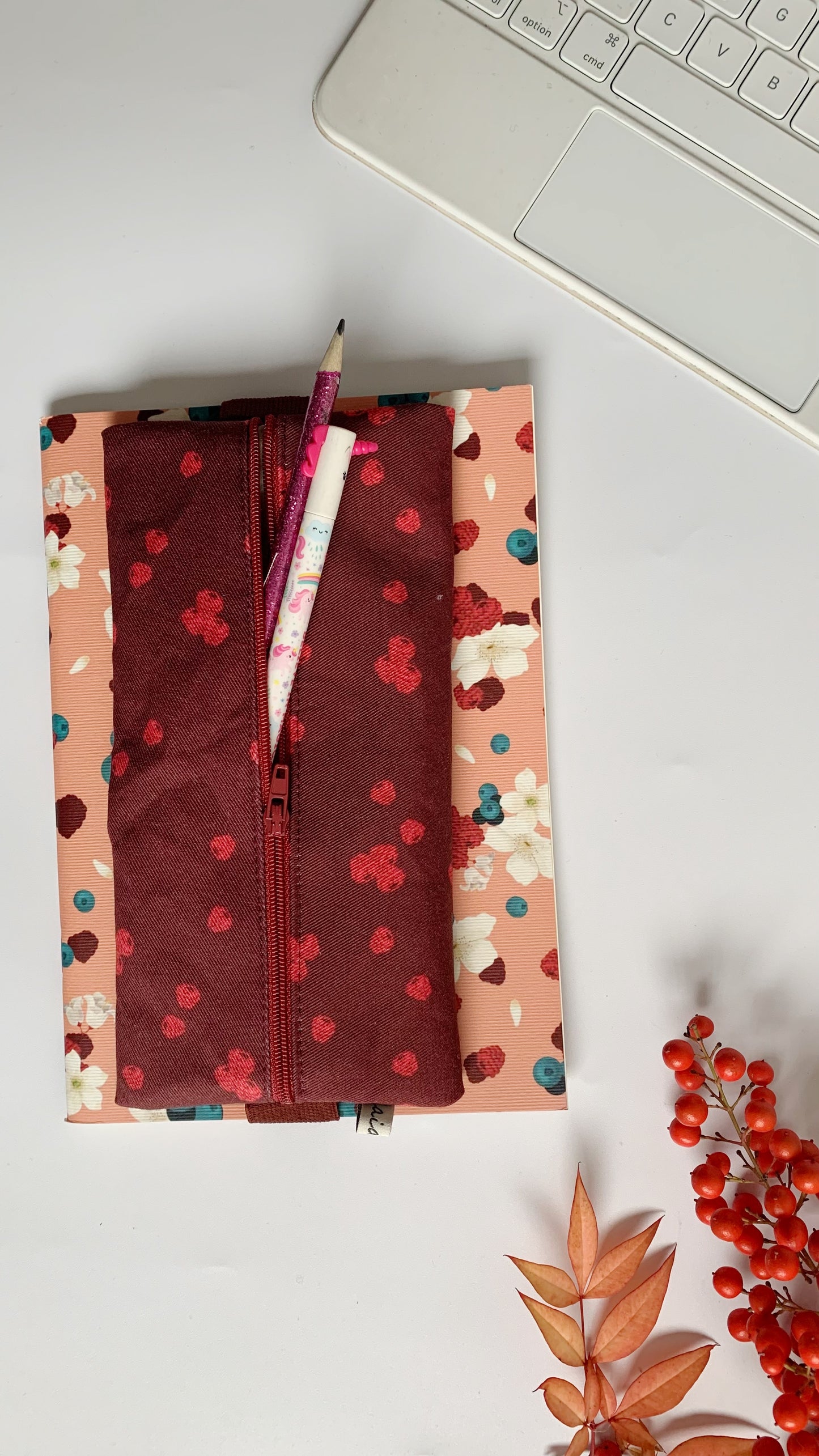Quaderno A5 - Lamponi e Mirtilli