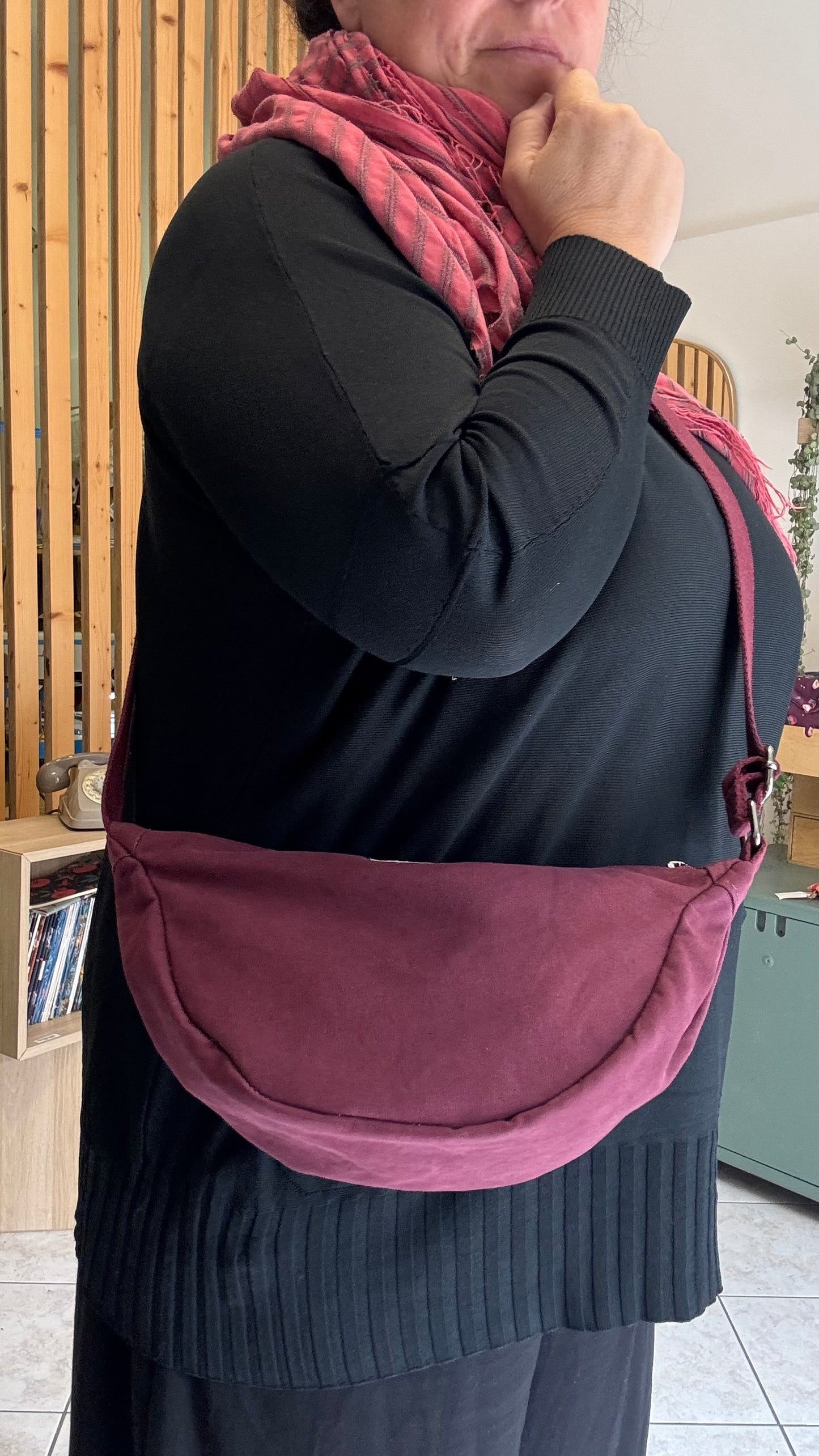 Moon Bag - Bordeaux/Airone (Nippori)