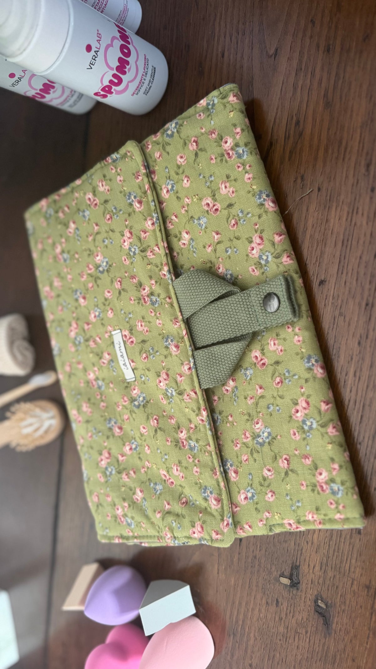 Beauty Burrito MAXI- Fiorellini Verde (HANBOK)