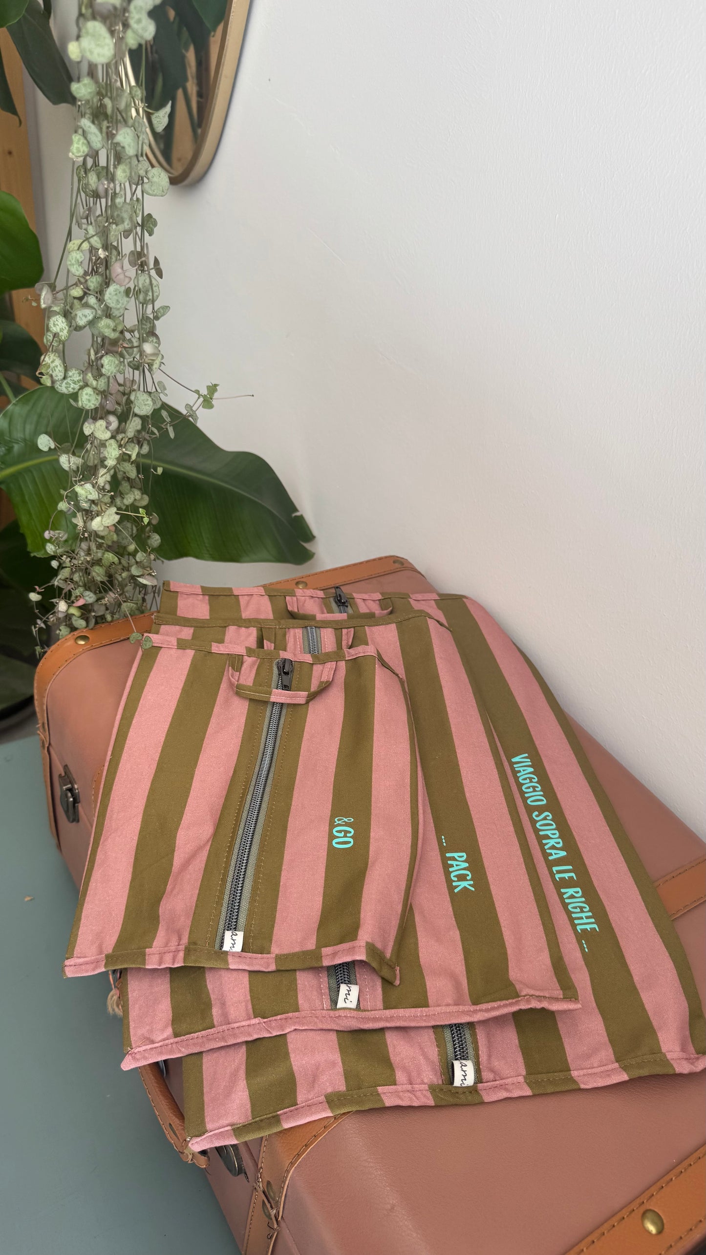 Pack & Go (Travel organizer) - Set Tokyo (Stripes)