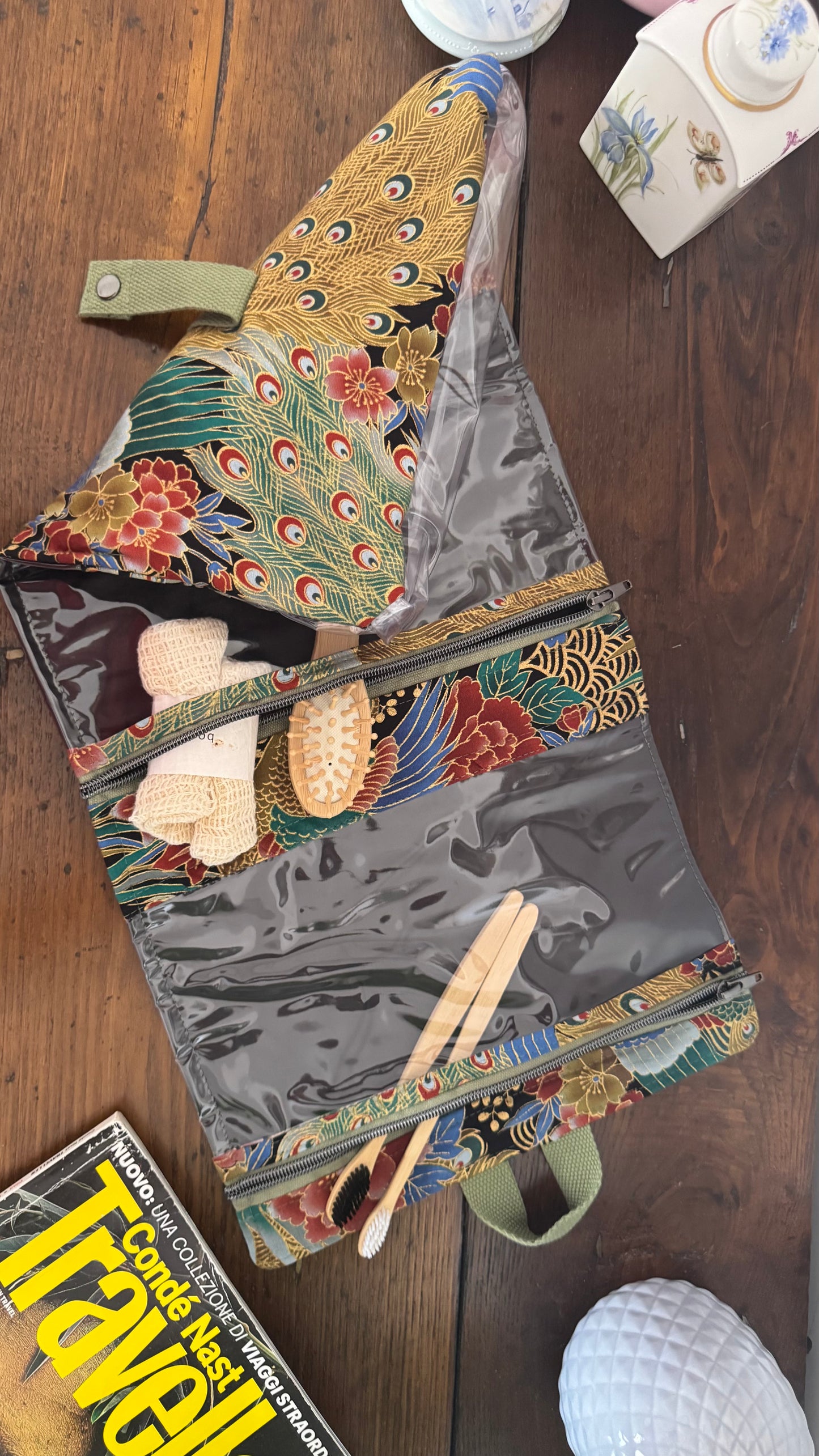 Beauty Burrito MAXI- Airone Verde Oro (Nippori)