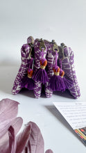 Load image into Gallery viewer, Pochette Mini - Geometrica viola
