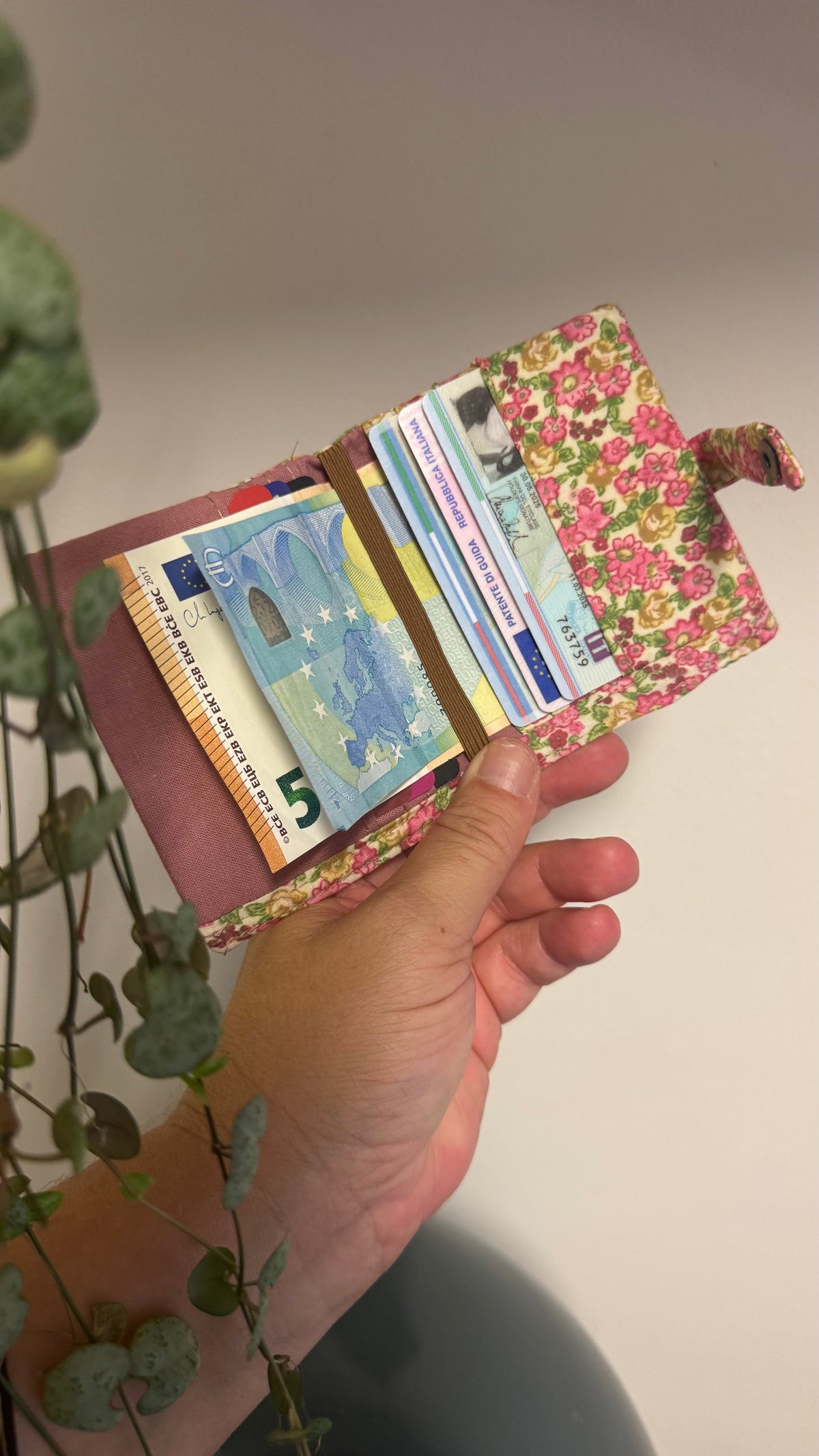 Komono - Fiori Rosa e Verde (Hanbok)