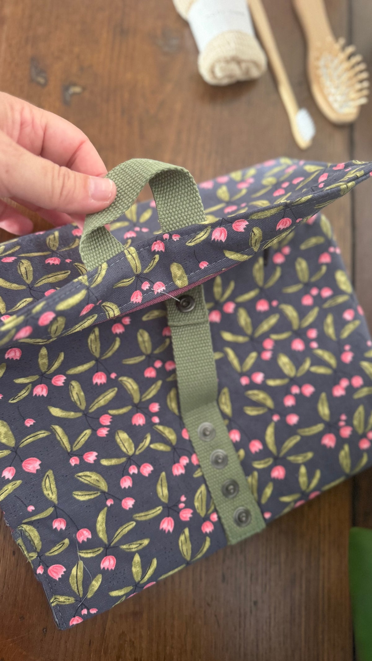 Beauty Burrito MAXI- boccioli rosa (HANBOK)