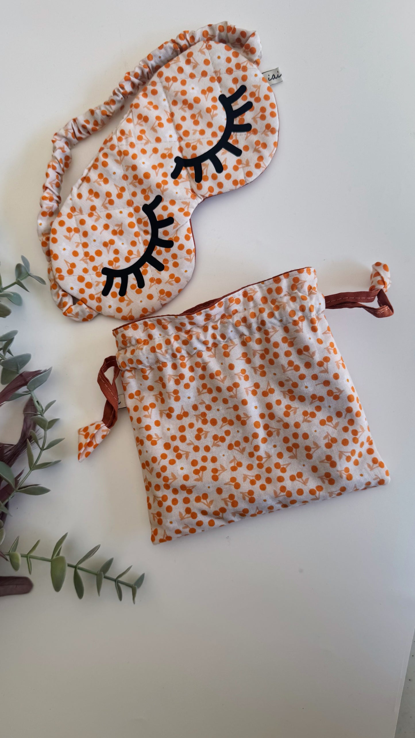 Nuvola (sleep mask) - Ciliegine con occhietti