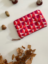 Carica l&#39;immagine nel visualizzatore di Gallery, Pocket Pochette (Mini) - Geometrica Rossa
