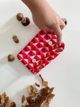 Carica l&#39;immagine nel visualizzatore di Gallery, Pocket Pochette (Mini) - Geometrica Rossa
