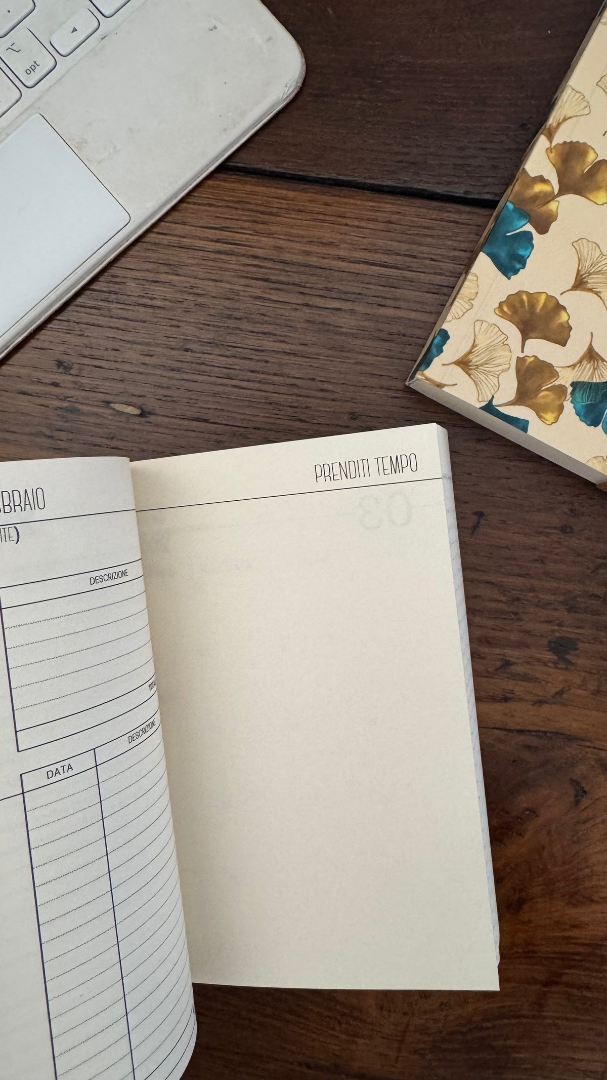 Agenda giornaliera - Gingko light